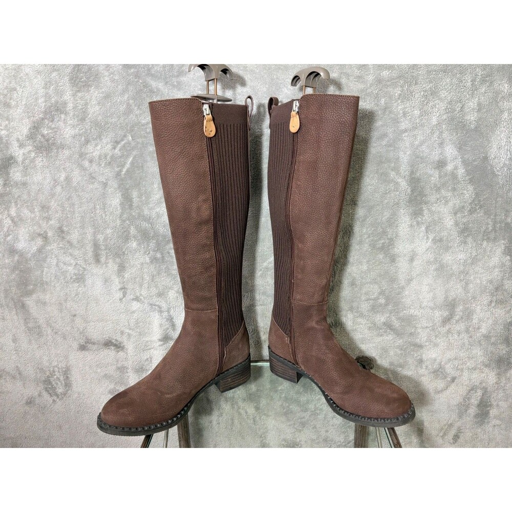 Gentle Souls By Kenneth Cole  Best Chelsea Brown Tall Riding Boots women’s  5.5M - Picture 7 of 11